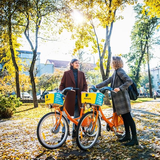 Wycieczka rowerowa dla osób odwiedzających Wilno po raz pierwszy