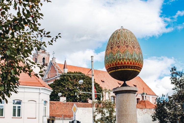 Easter Egg Sculpture