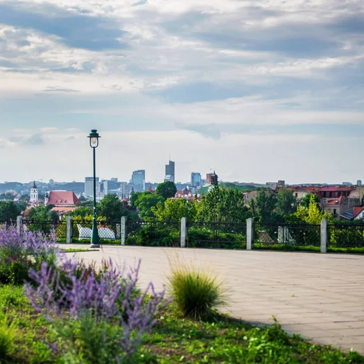 Aussichtsplatz in der Subačiaus-Straße