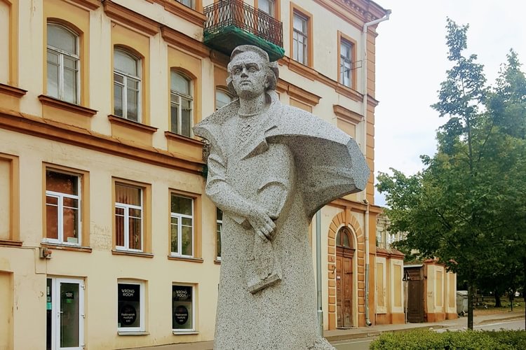 Skulptur für Taras Hryhorowytsch Schewtschenko