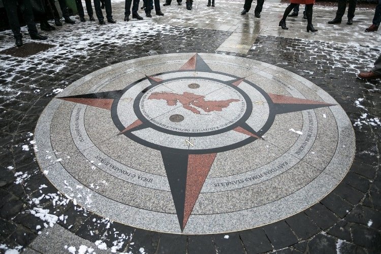 Der Kompass von Vilnius