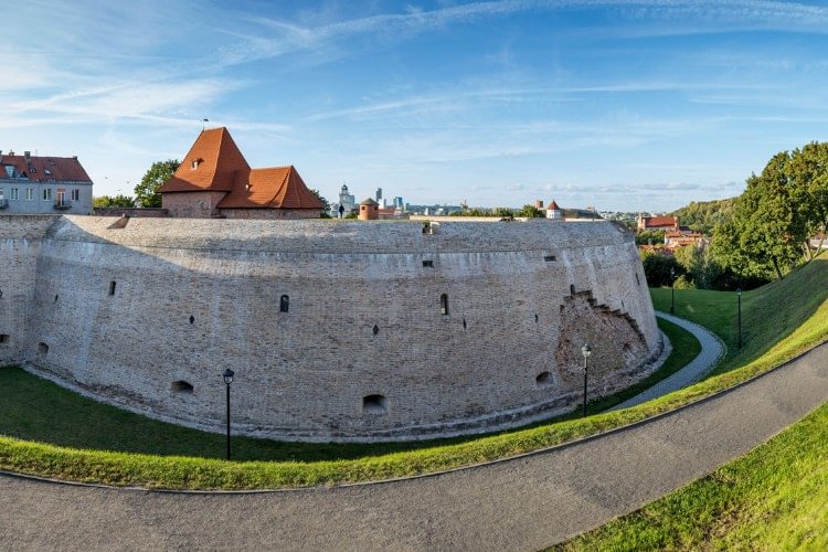 Bastion der Wehrmauer von Vilnius