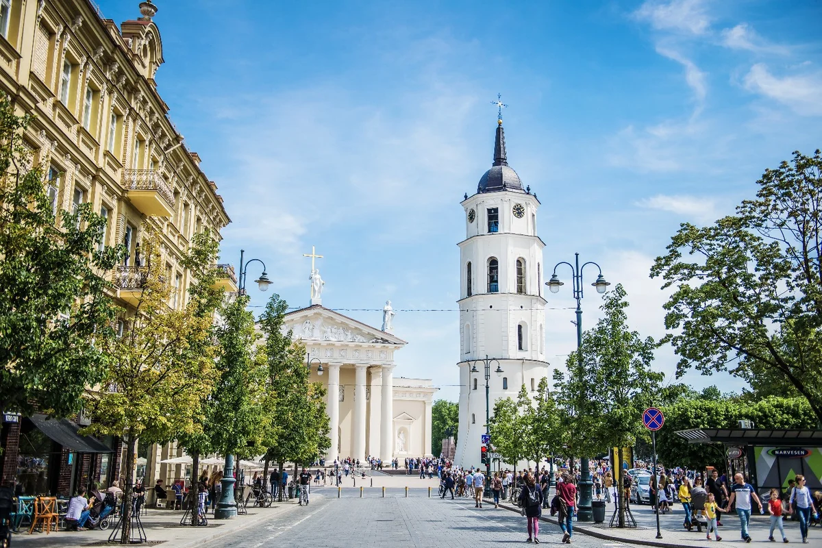 Vilniaus arkikatedra bazilika ir varpinė Katedros aikštėje — photo 5