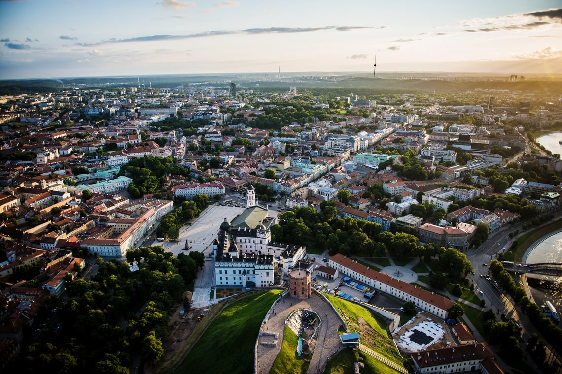 Vilnius from above