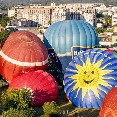  Loty balonem na ogrzane powietrze Ballooning.lt