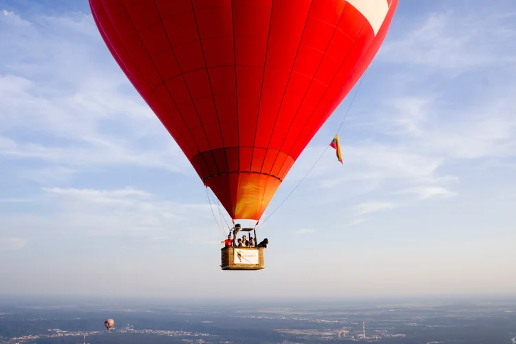 Loty balonem na ogrzane powietrze "Meška balione" / balloon.lt 