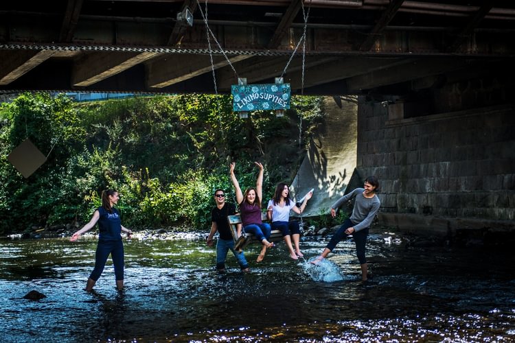 Under The Užupis Bridge