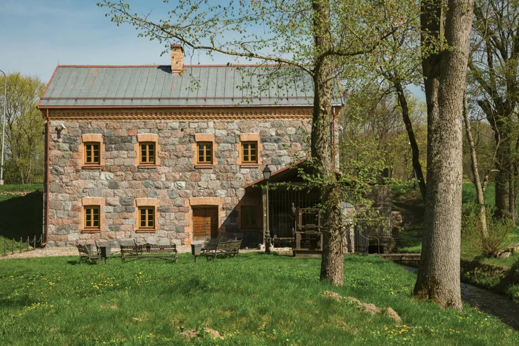 Мельница-музей в поместье Любавас