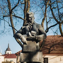 Sculpture of Laurynas Gucevičius