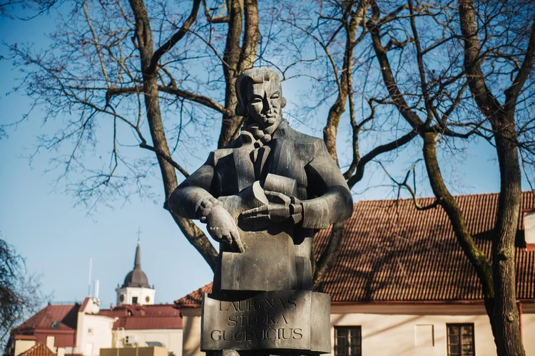 Sculpture of Laurynas Gucevičius