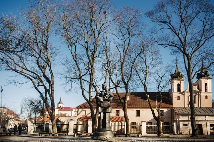 Sculpture of Laurynas Gucevičius