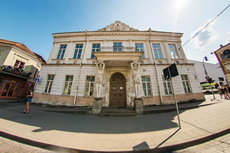 Architektur – Fakultät der Vilniusser Technischen Universität Gediminas in der Trakų Str.