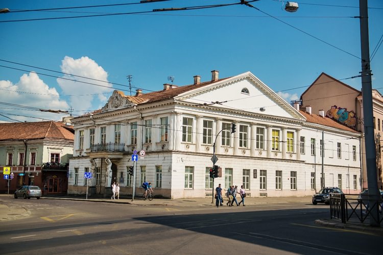 Architektur – Fakultät der Vilniusser Technischen Universität Gediminas in der Trakų Str.