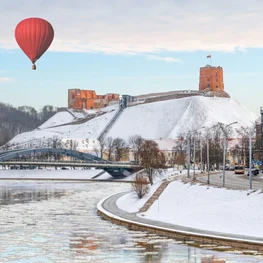 See the Winter Face of Vilnius