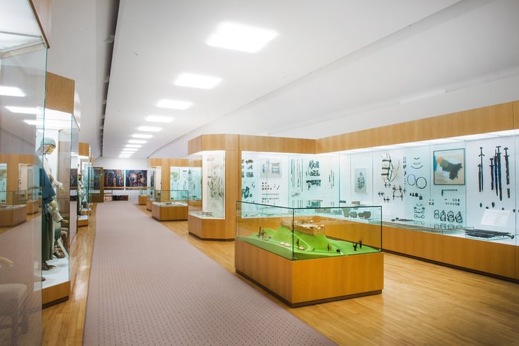 Wystawa archeologiczna w Muzeum Narodowym Litwy