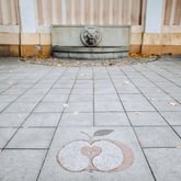 Apple Tile: A Lovers' Meeting Place
