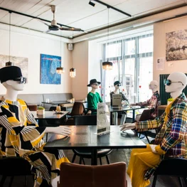 Vilnius Restaurants Turn into Fashion Displays