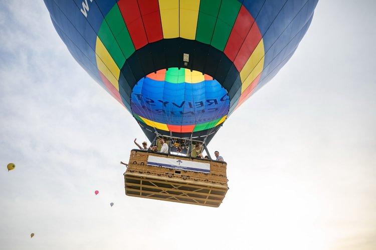 Hot-Air Ballooning Over the Old Town