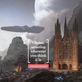 Vilnius for Events. Alien Planet.