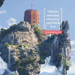 Vilnius for Events. Floating Rocks (0:13s)