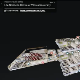 Pusė tarptautinėms konferencijoms tinkamų Vilniaus erdvių jau 3D aplinkoje 