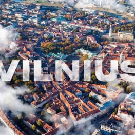 Vilnius for Events. Clouds. Jazz Music (0:08s)