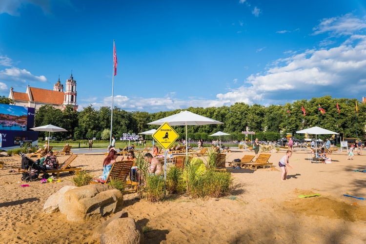 Who said we don't have a beach?
