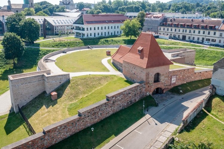 Bastion der Wehrmauer von Vilnius