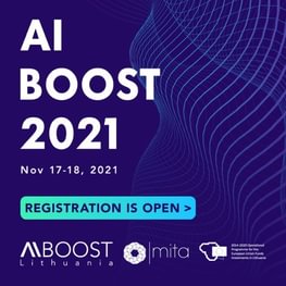 Prasidėjo virtuali „AI Boost 2021“ konferencija: apie dirbtinį intelektą kalba ekspertai