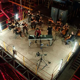 Former power plant in Vilnius brought back to life with an electroacoustic concert