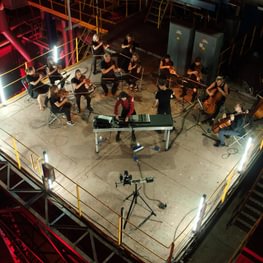 Former power plant in Vilnius brought back to life with an electroacoustic concert