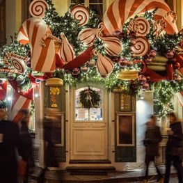 Instagrammable locations in Vilnius during Christmas 