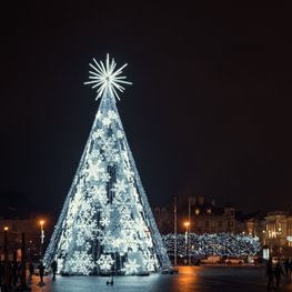 Рождественская елка на Кафедральной площади 