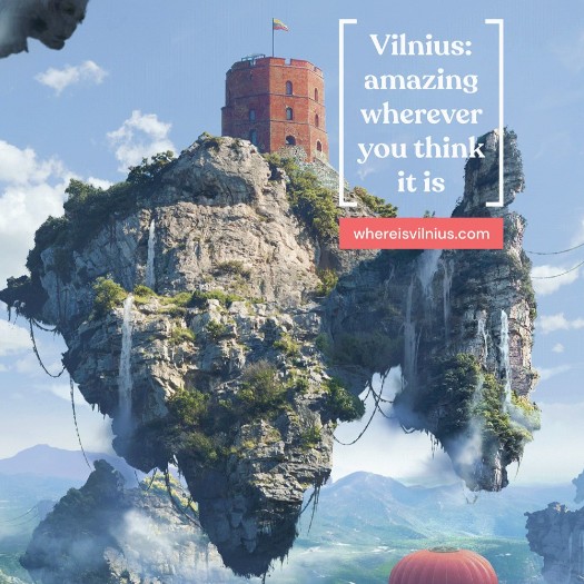 Lietuvą ir Vilnių pažinti skatinančios reklamos pripažintos geriausiomis pasaulyje