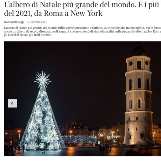 Vilniaus Kalėdos užsienio žiniasklaidoje – magiškos ir baltos  
