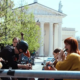 Hearts of Vilnius Burn Yellow Blue: Vilnius Supports Ukraine With Remake of Ukrainian Eurovision Hit 