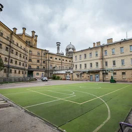 Lukiškės Prison on Google Street View Offers a Glimpse of a Century-Old Building and an Unexpected Inmate — Vladimir Putin