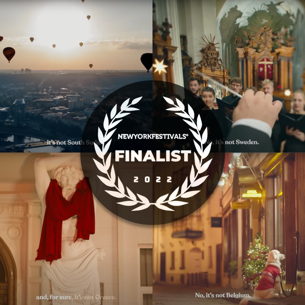 Prestižiniuose Niujorko reklamos apdovanojimuose – Vilniaus reklama pripažinta viena iš geriausių pasaulyje