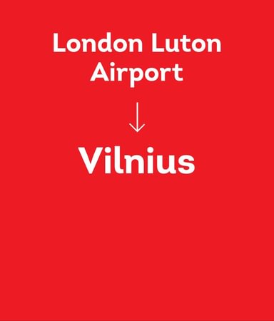 London Luton Airport-Vilnius (LTN-VNO)