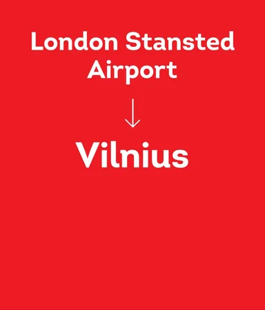 London Stansted Airport-Vilnius (STN-VNO)