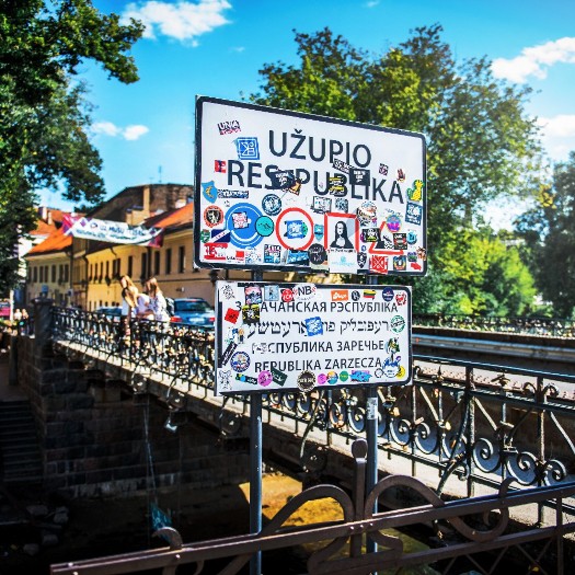 Užupis: eine Republik in Vilnius