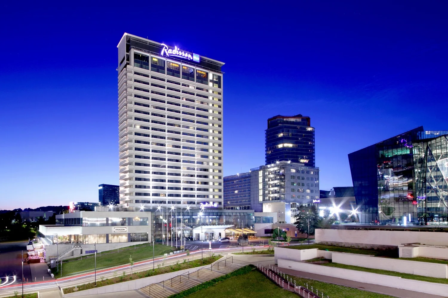 Picture of the Radisson Blu Lietuva hotel - the venue of LitRES – Lithuanian Renewable Energy Congress