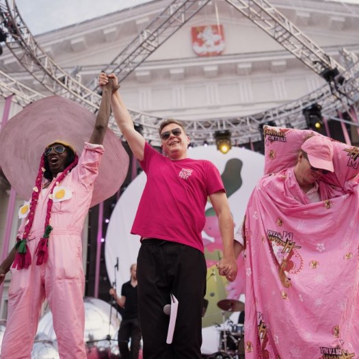 Vilniaus šaltibarščių festivalis kviečia į rožines ėjimo varžybas: ar pavyks pasiekti naują rekordą?