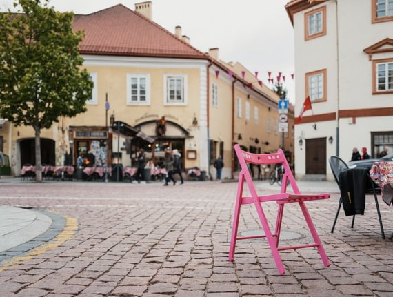 Pink Accents in the City