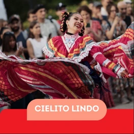 Mexican folklore dance group