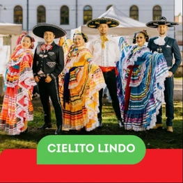 Mexican folklore dance group