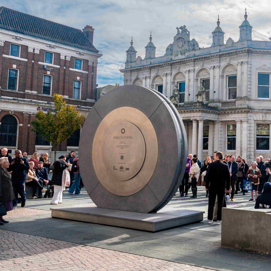 First-Ever UK Portal Launches in Ipswich, joining the Vilnius-born global artwork 
