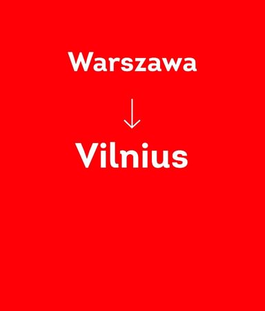 Lot Warszawa - Wilno (WAW-VNO)