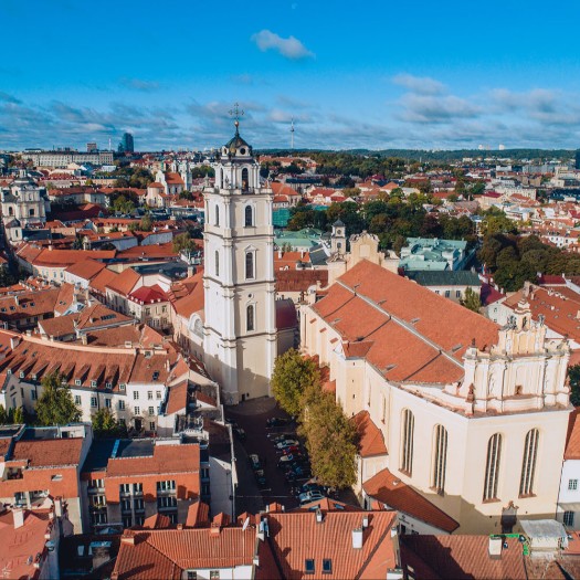 Vilnius: Eine Stadt, die am besten zu Fuß erkundet wird.