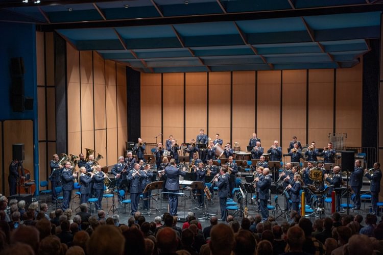 Vokietijos 45.osios šarvuotosios brigados „Lietuva“ adventinis koncertas su Miunsterio Karinių oro pajėgų orkestru